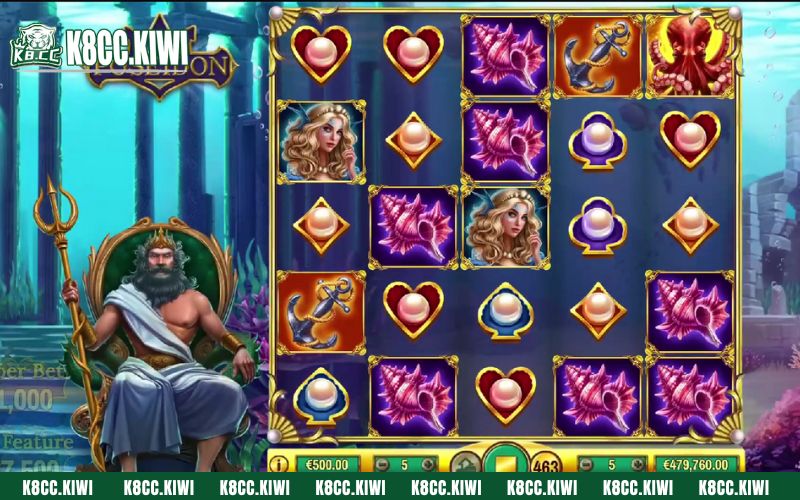 Thần biển Poseidon - Tựa game nổ hũ Habanero lấy cảm hứng từ thần thoại 